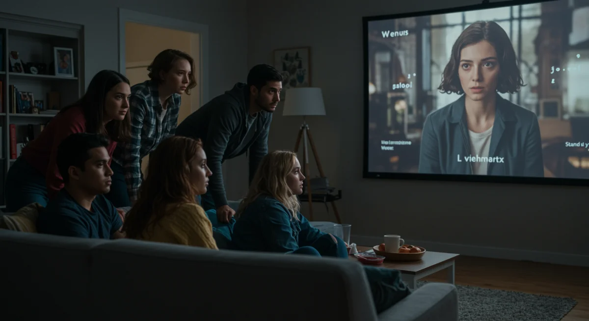 American audience engaging with international drama, diverse viewers