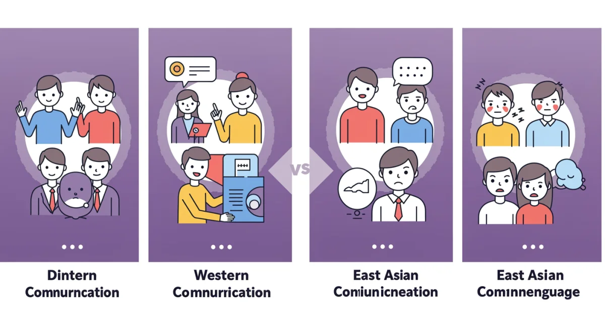 Comparative communication styles East vs West