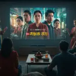 The Cultural Shift: Non-English Series Redefining US TV in 2026 Diverse audience watching a non-English series on US television, signifying global entertainment shift