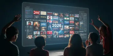 Diverse viewers engaging with international streaming content on U.S. platforms in 2026