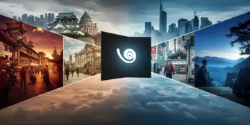 Dynamic collage of diverse global drama series for 2026, highlighting international appeal