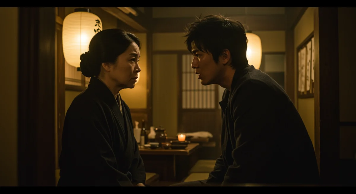 Intense scene from a critically acclaimed international drama