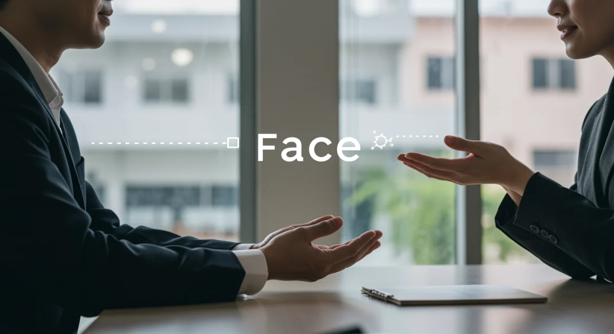 Social harmony and 'face' in Asian business culture